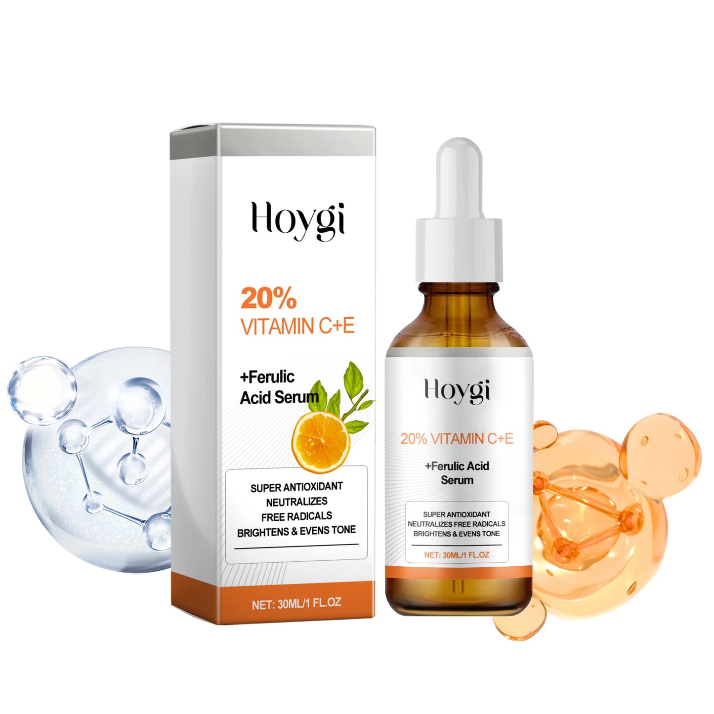 Hoygi Vitamin C E Ferulic Facial Serum for Pigmentation Reduction