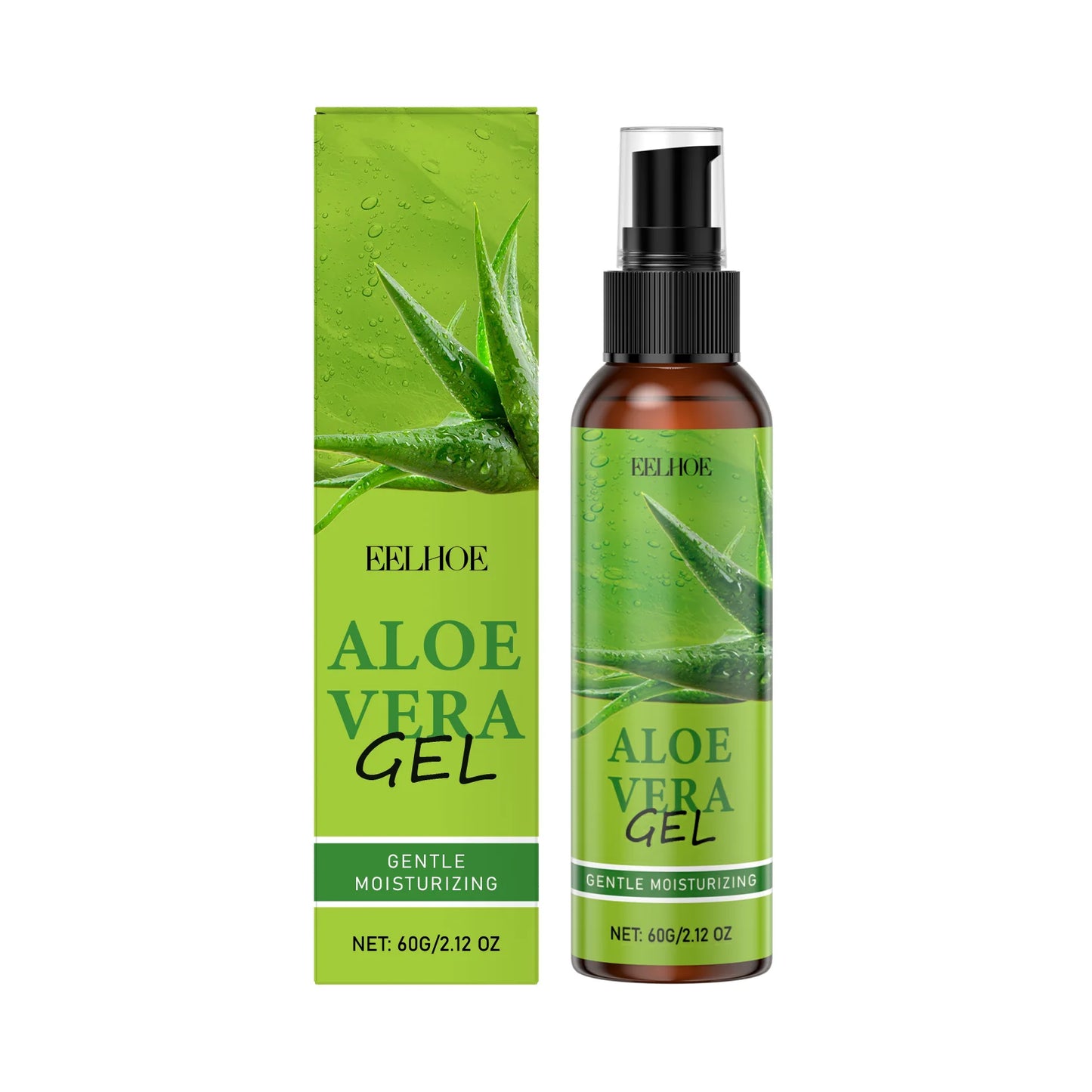 Eelhoe Aloe Vera Gel Moisturizing For Redness And Sunburn Relief