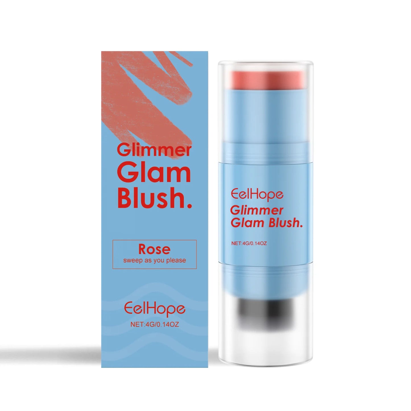 Eelhope Double Ended Blush Stick Long Lasting Color
