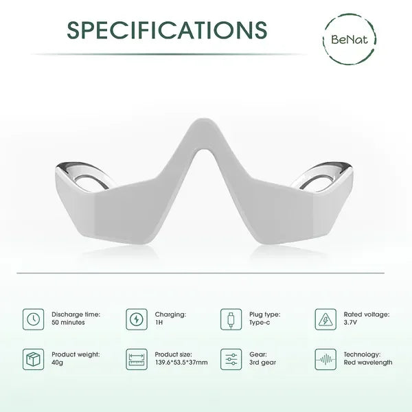 Under Eye Light Therapy For Skin Rejuvenation Massager