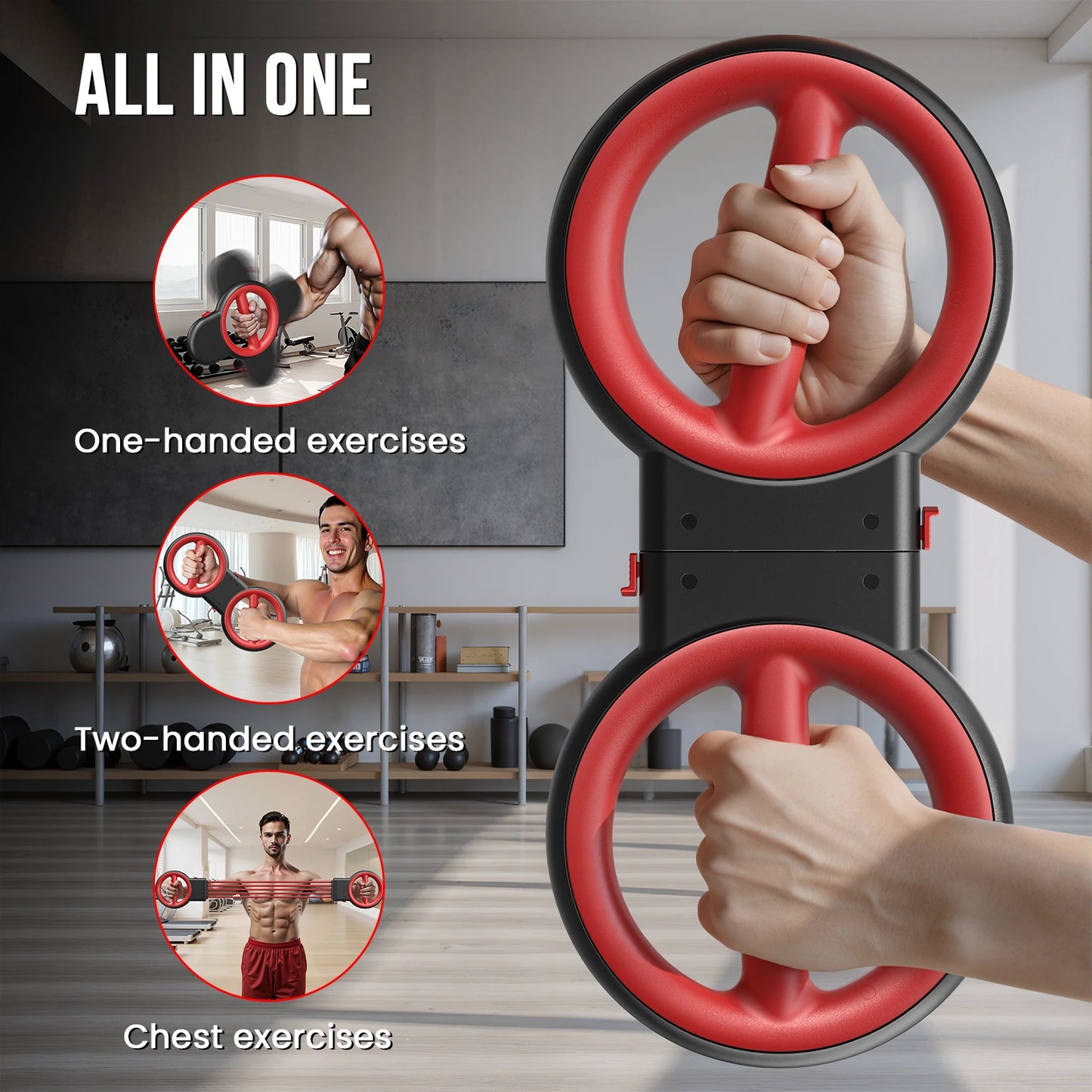 AKLUER Rotator 3 in 1 Arm Exerciser for Upper Body