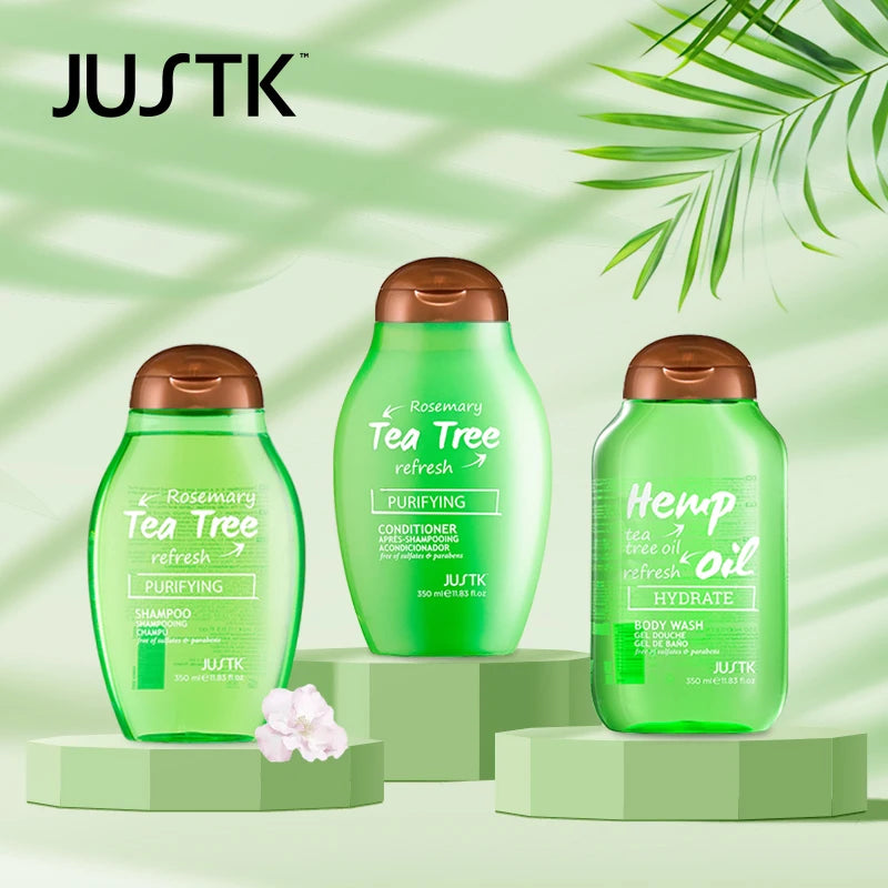 Justk Tea Tree Oil Body Wash Hydrates Dry Itchy Skin