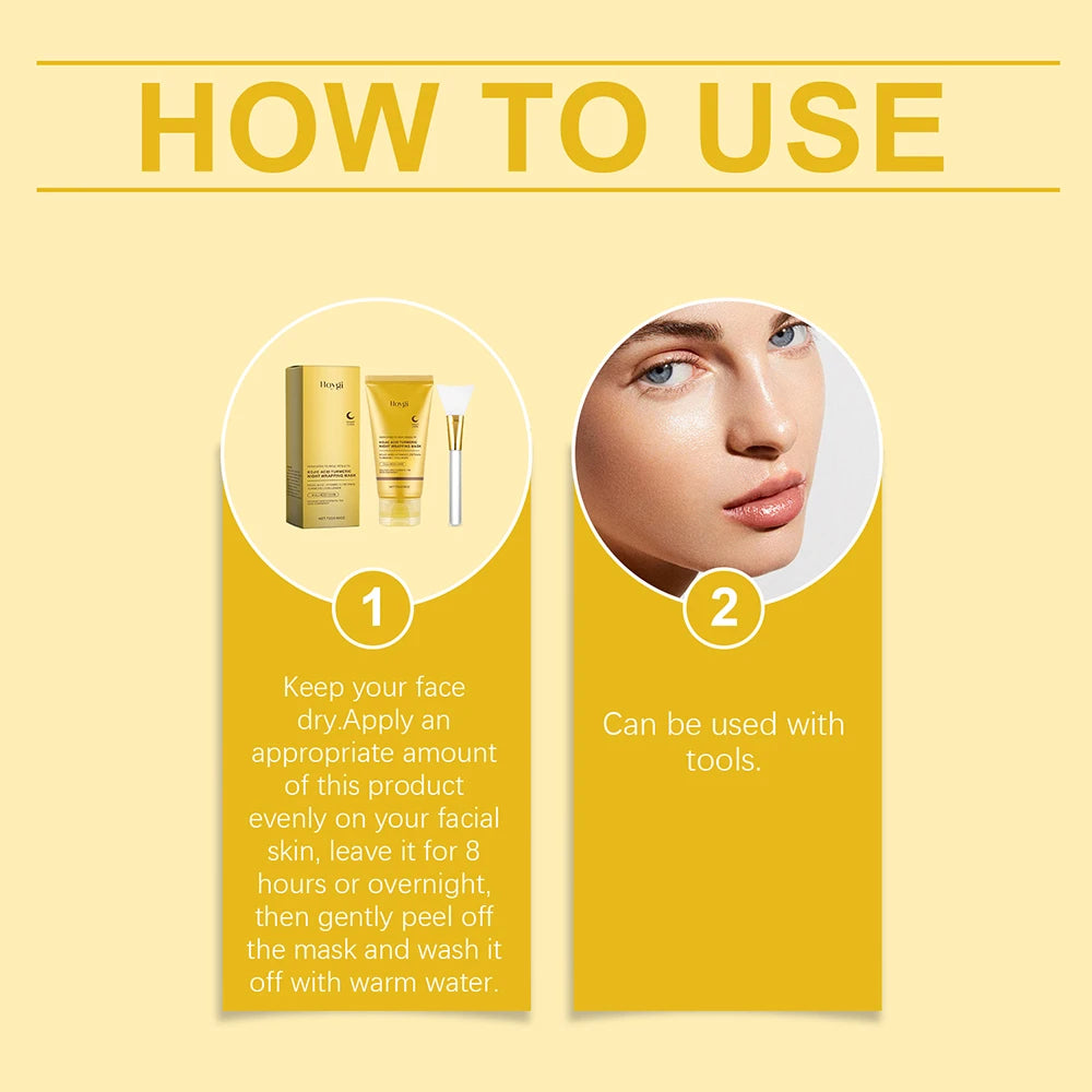 Ms.Dear Kojic Turmeric Overnight Peel Off Mask With Hydrolyzed Collagen