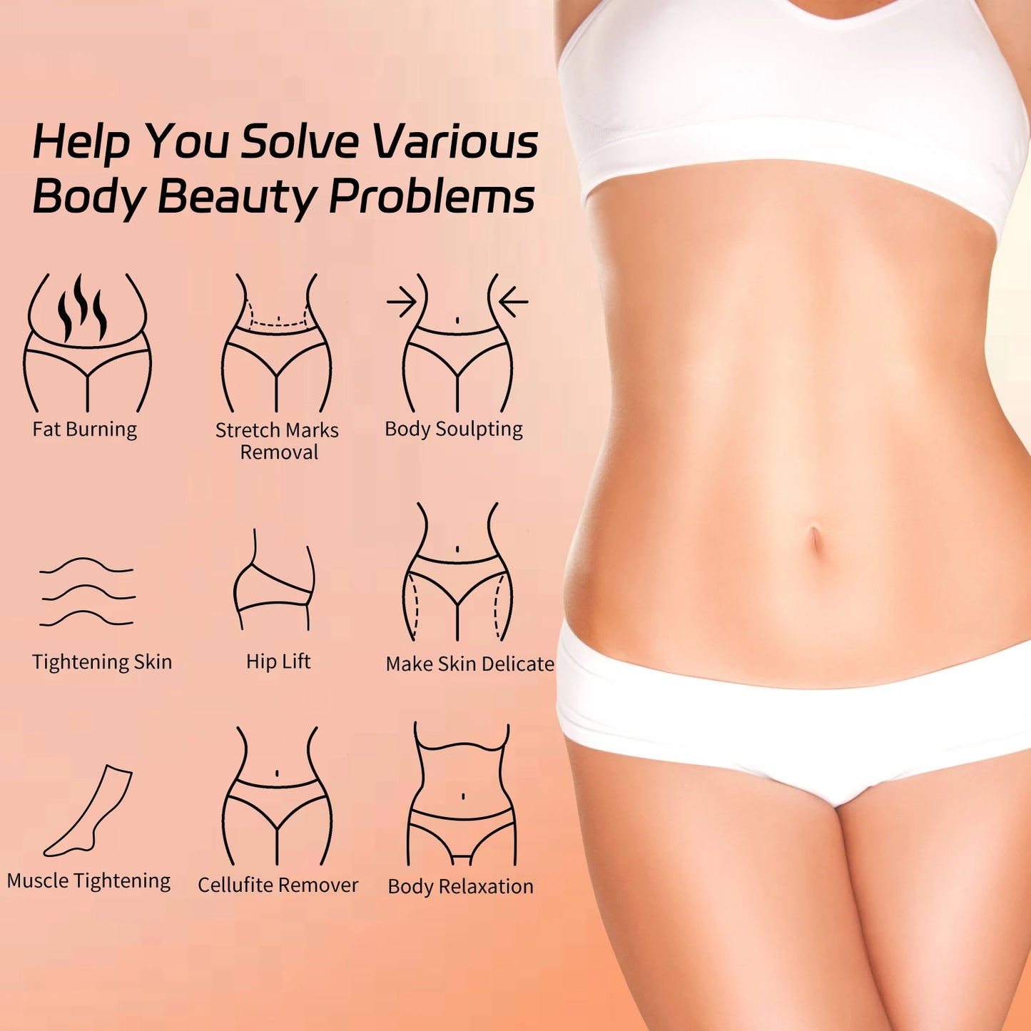 Body Sculpting Massager Infrared Slimming Therapy For Fat Removal