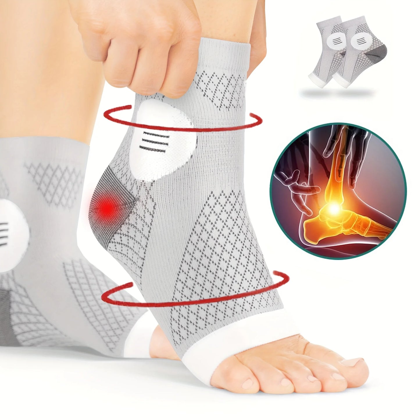 Compression Socks With Arch Support For Neuropathy Relief