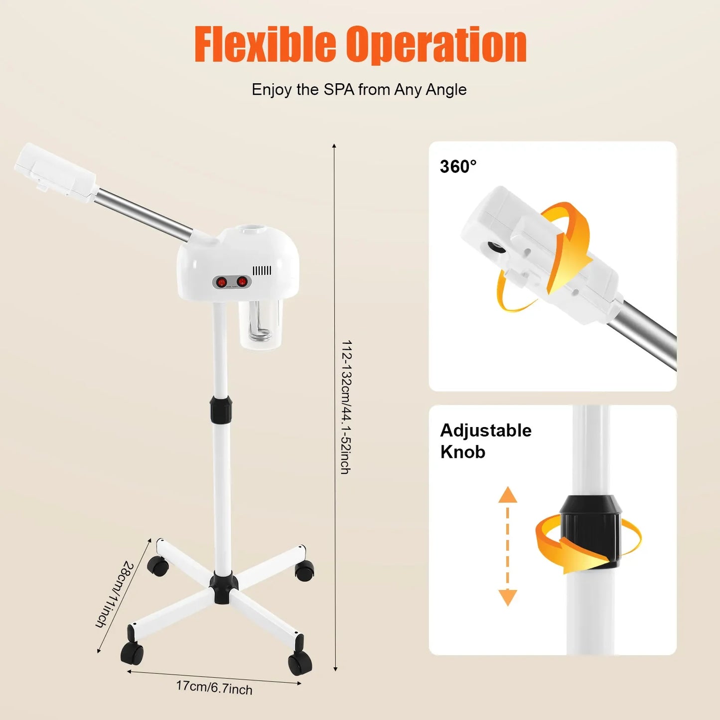 Ozone Infused Facial Steamer For Home Skin Care Equipment Moisturization