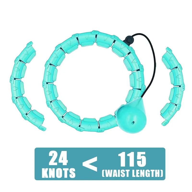Smart Weighted Hula Hoop For Adults With Detachable Links Cardio