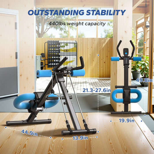 MERACH Ab Machine Adjustable Trainer For Core And Abs Workout