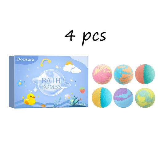 OceAura Lavender Bath Bombs For Relaxation And Nourishing Skin