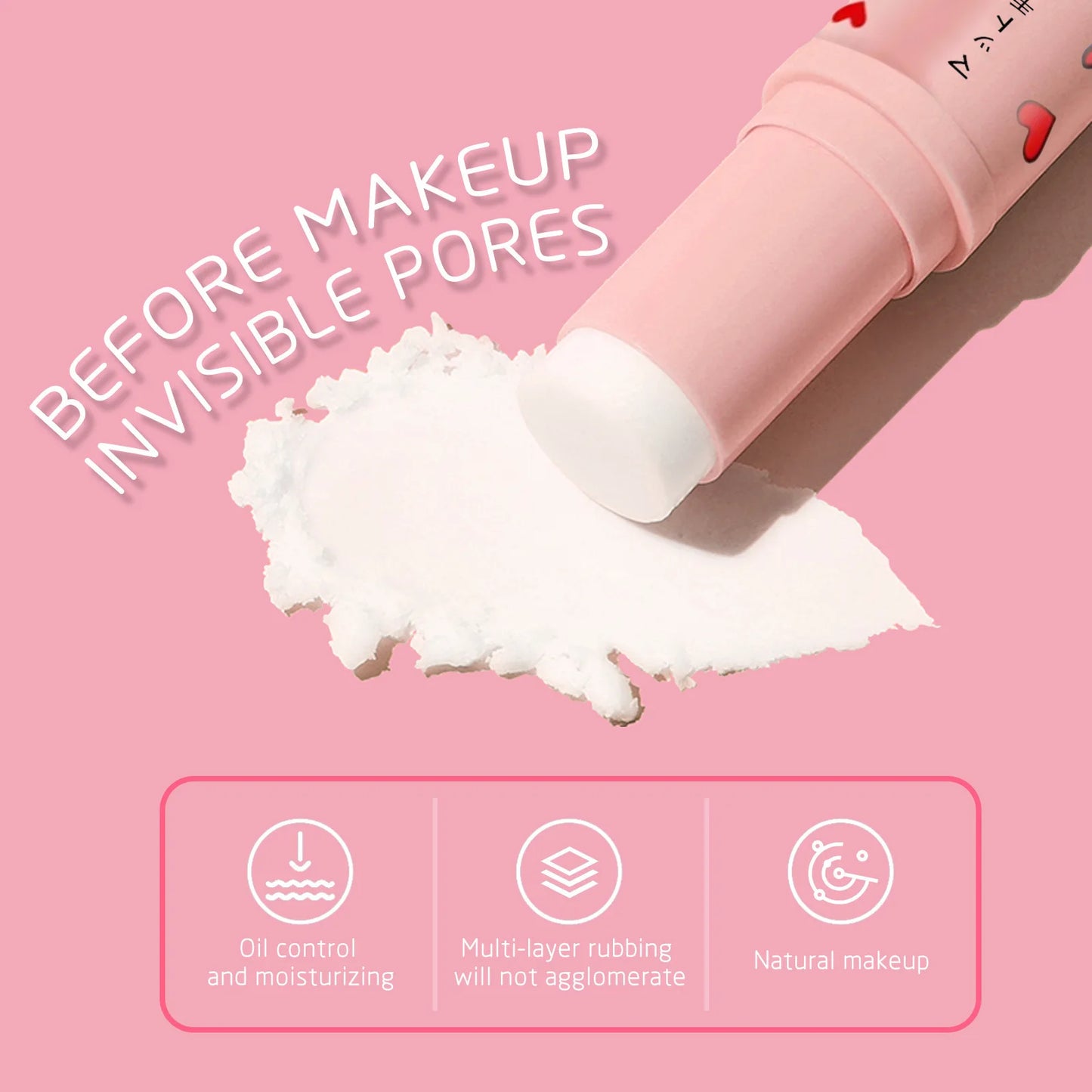 Ouhoe Invisible Pore Makeup Waterproof Concealer All Day Coverage