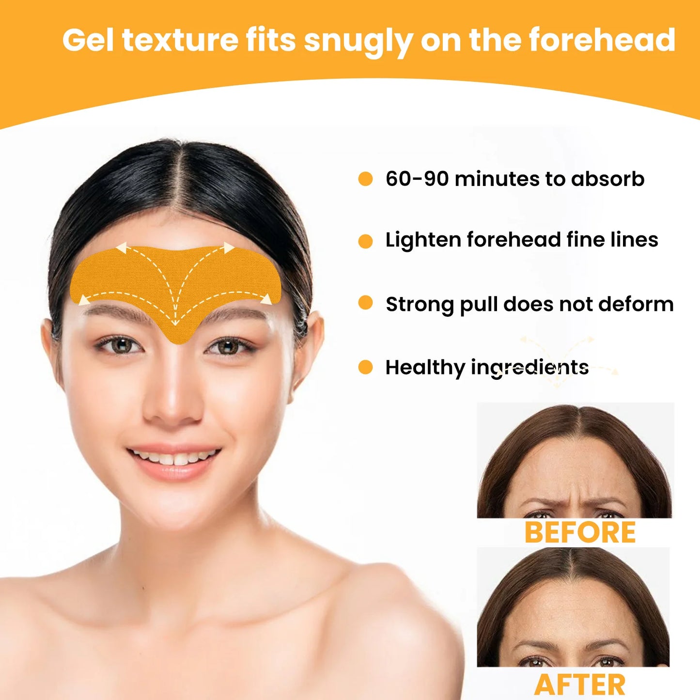 Eelhoe Forehead Wrinkle Patch for Firming and Hydration