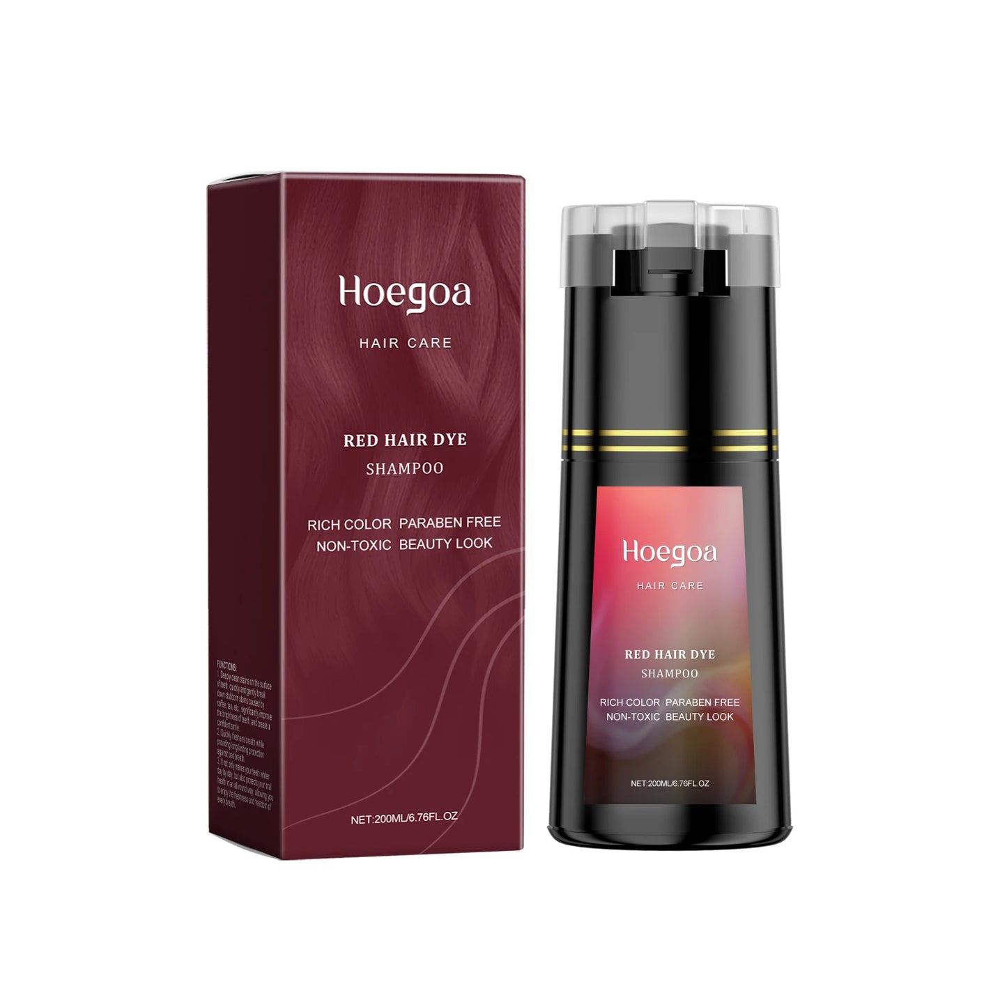 HOEGOA Multi Color Dyeing Hair Shampoo For Lasting Color