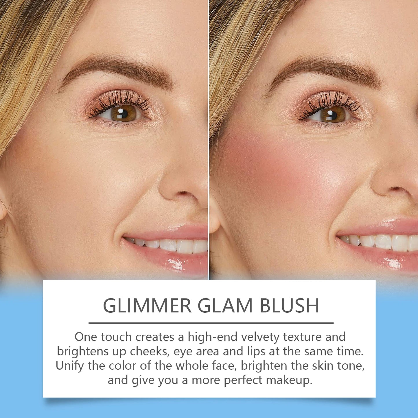 Eelhope Double Ended Blush Stick Long Lasting Color