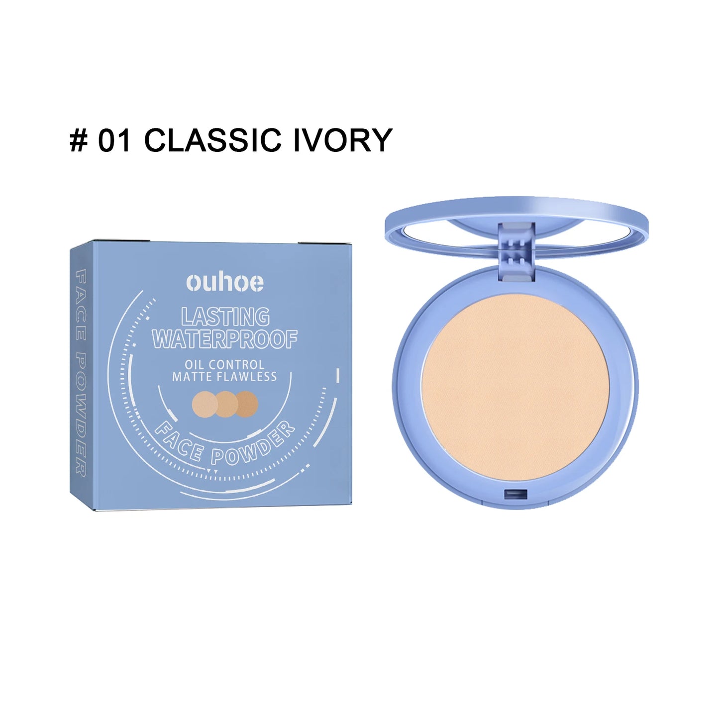 Ouhoe Loose Powder Setting Spray Waterproof Foundation