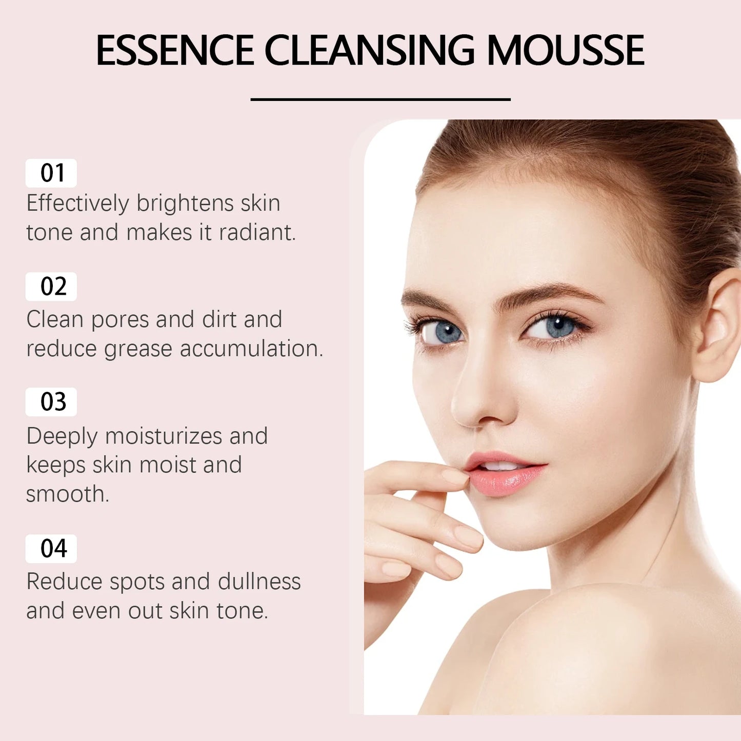 Hoygi Vitamin C Foam Facial Cleanser For Brightening Skin