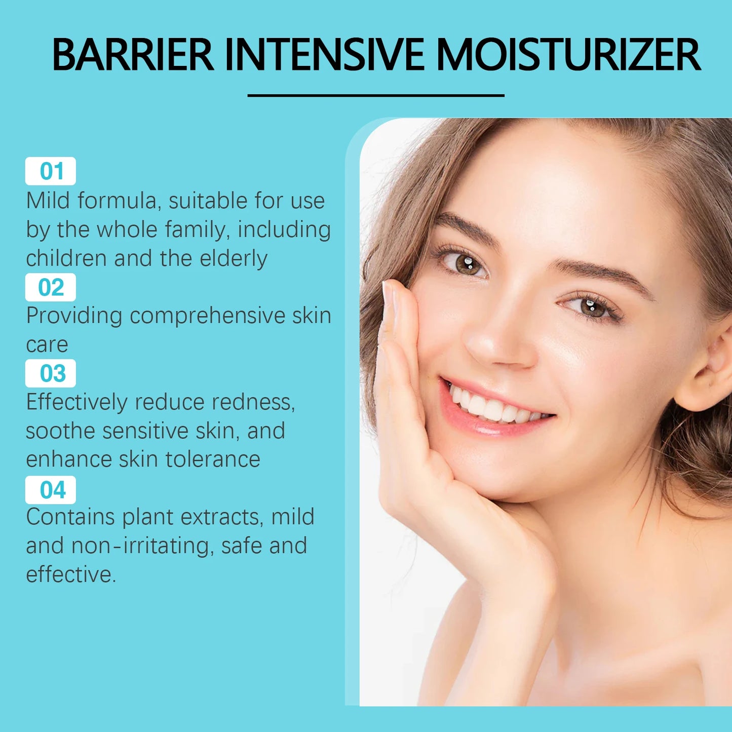 Hoygi Centella Asiatica Repairing Moisturizer For Damaged Acne Prone Skin