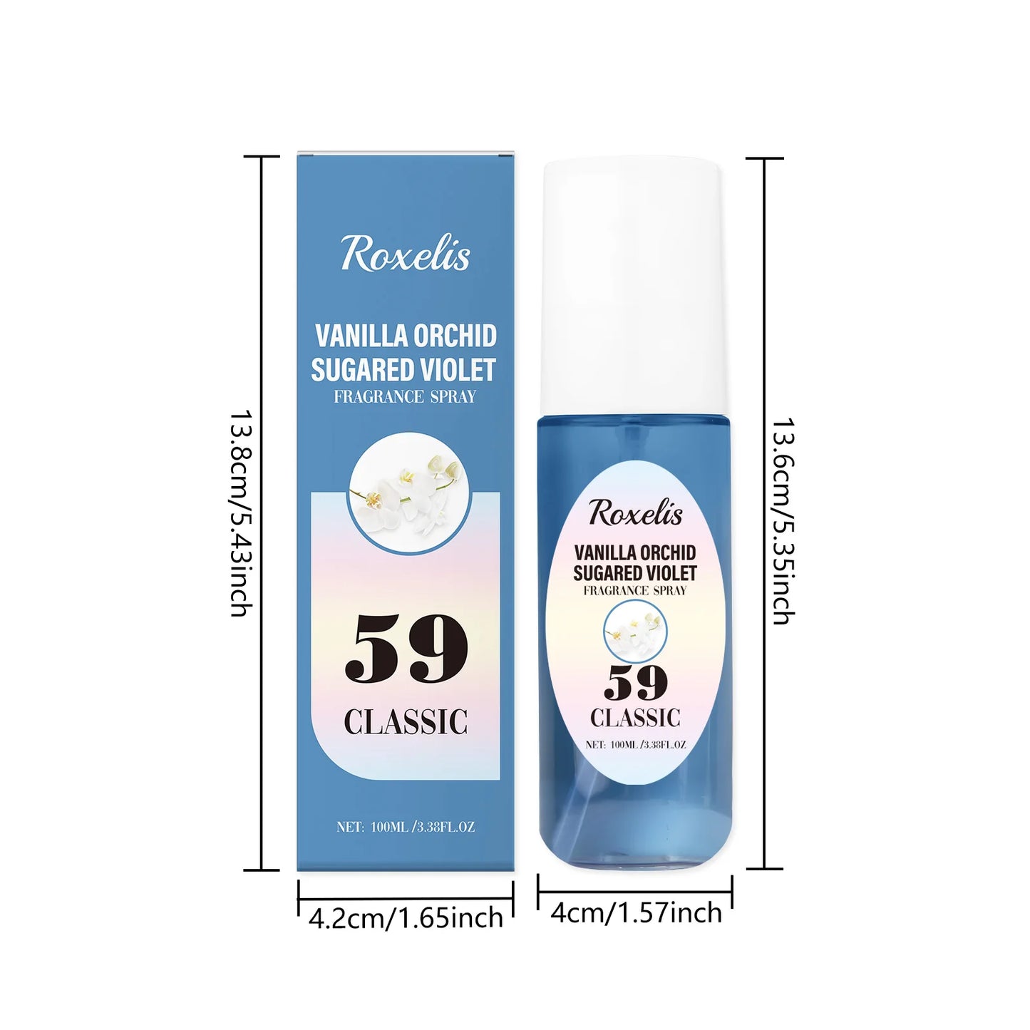 Roxelis Freshing Body Perfume Spray Pheromone Romance Mist