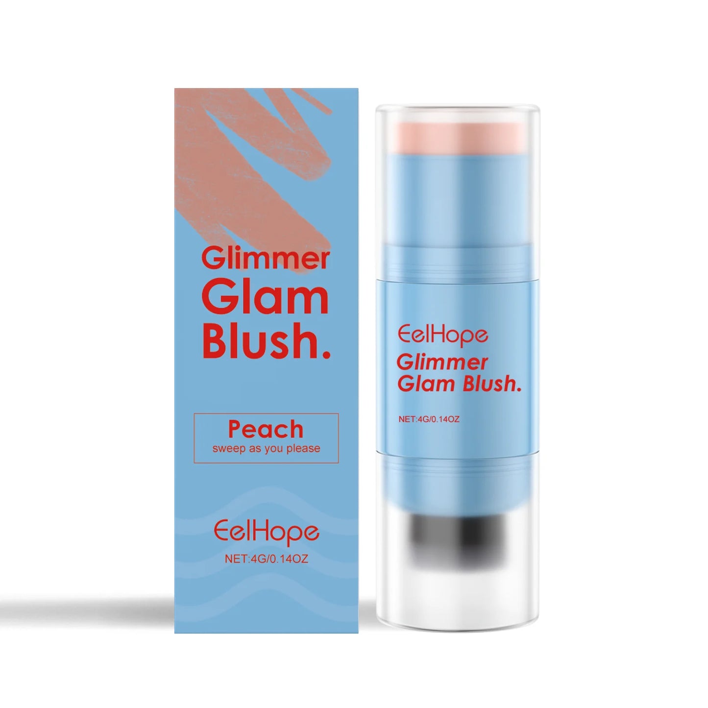 Eelhope Double Ended Blush Stick Long Lasting Color