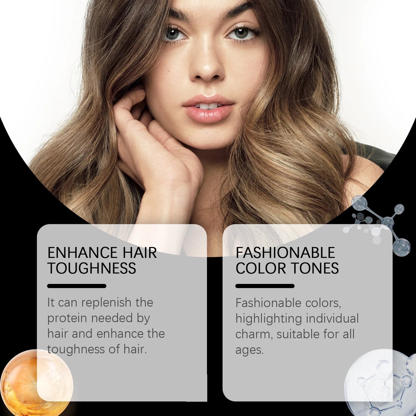 HOEGOA Multi Color Dyeing Hair Shampoo For Lasting Color