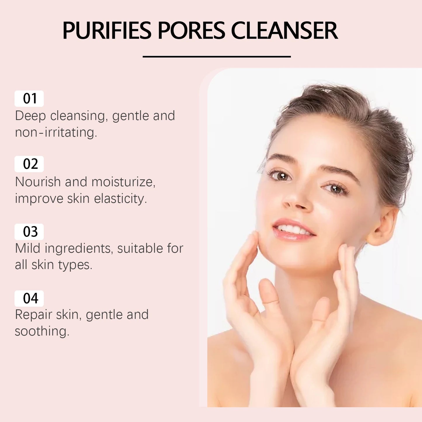 Hoygi Clean Pores Facial Cleanser Hydrating Oil Control