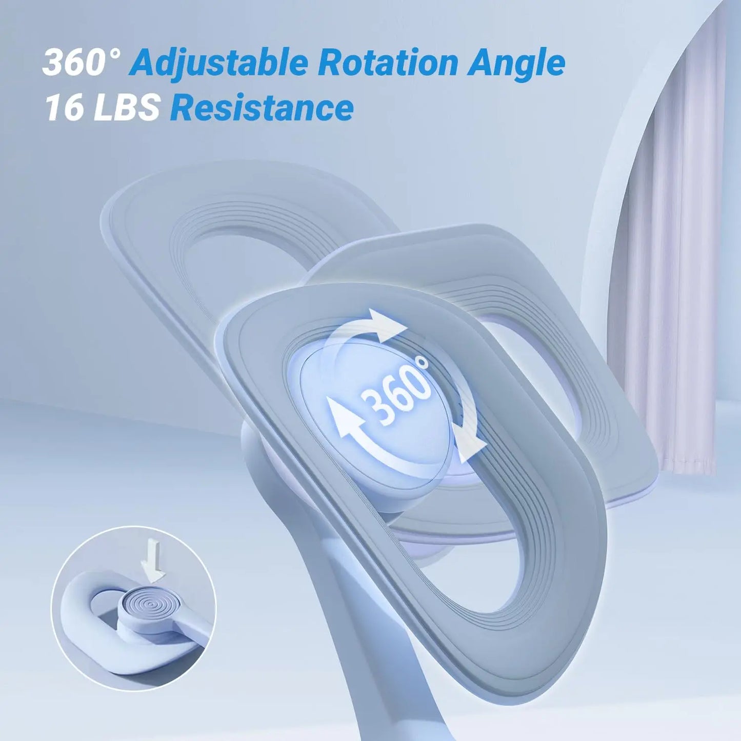 MERACH Inner Thigh and Pelvic Floor Muscle Trainer
