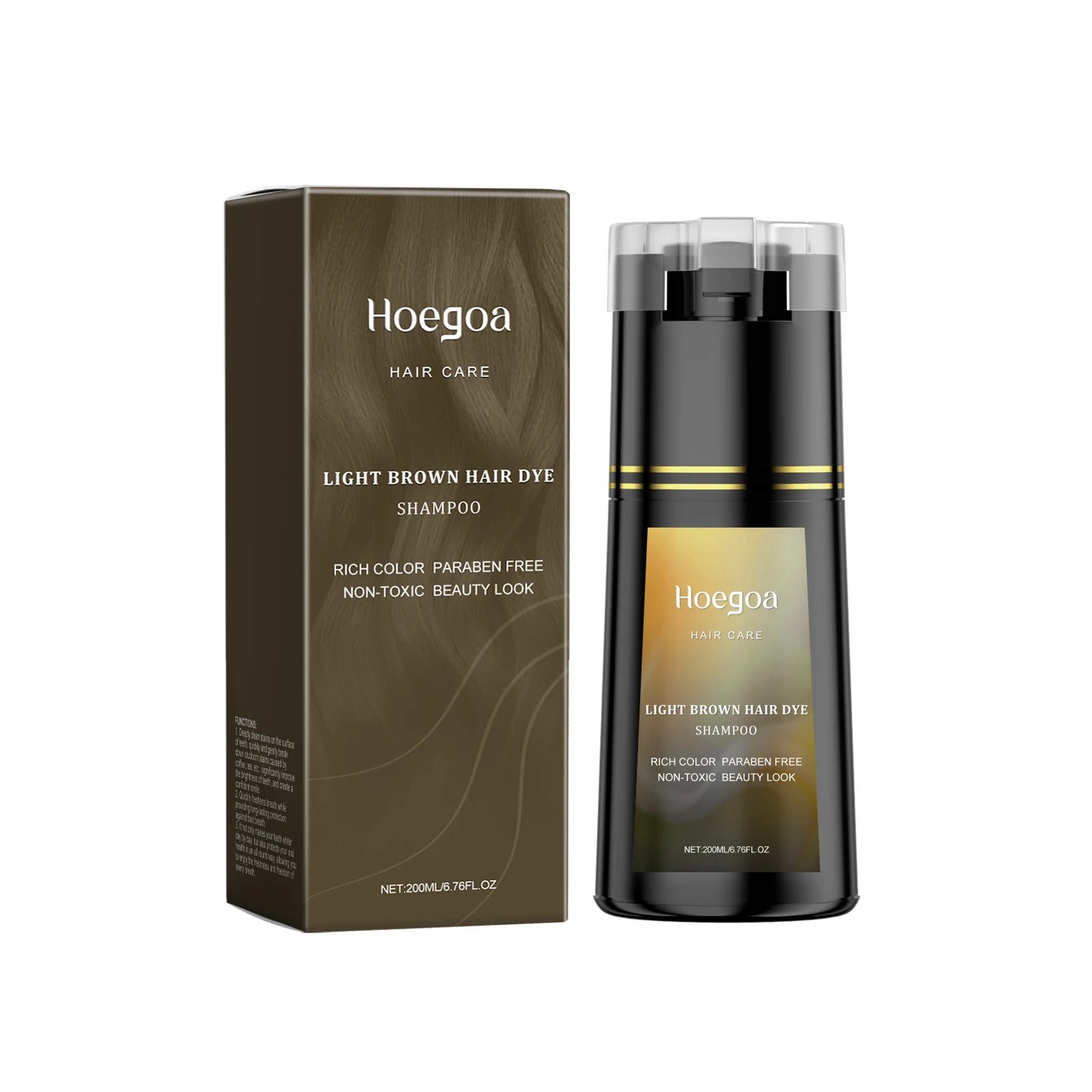 HOEGOA Multi Color Dyeing Hair Shampoo For Lasting Color