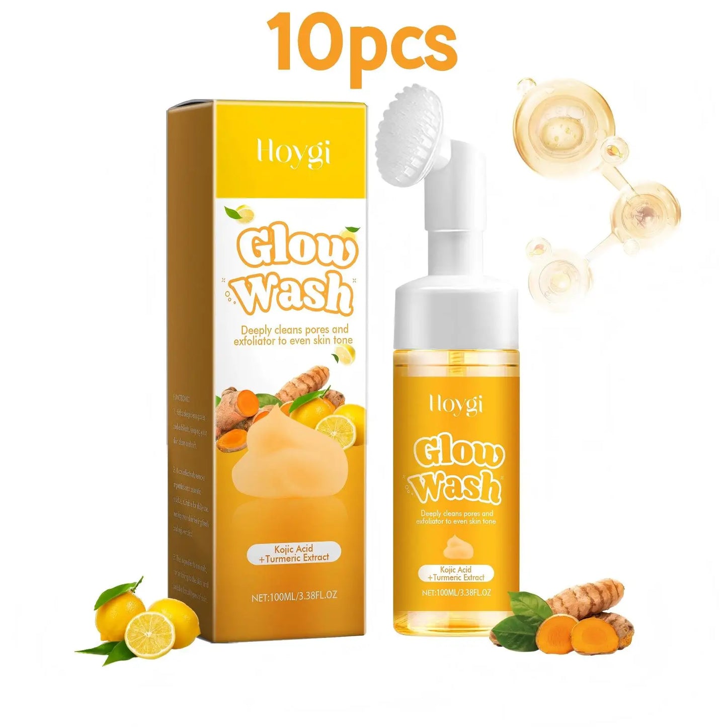 Hoygi Turmeric Face Wash Cleanser For Glow And Hydration