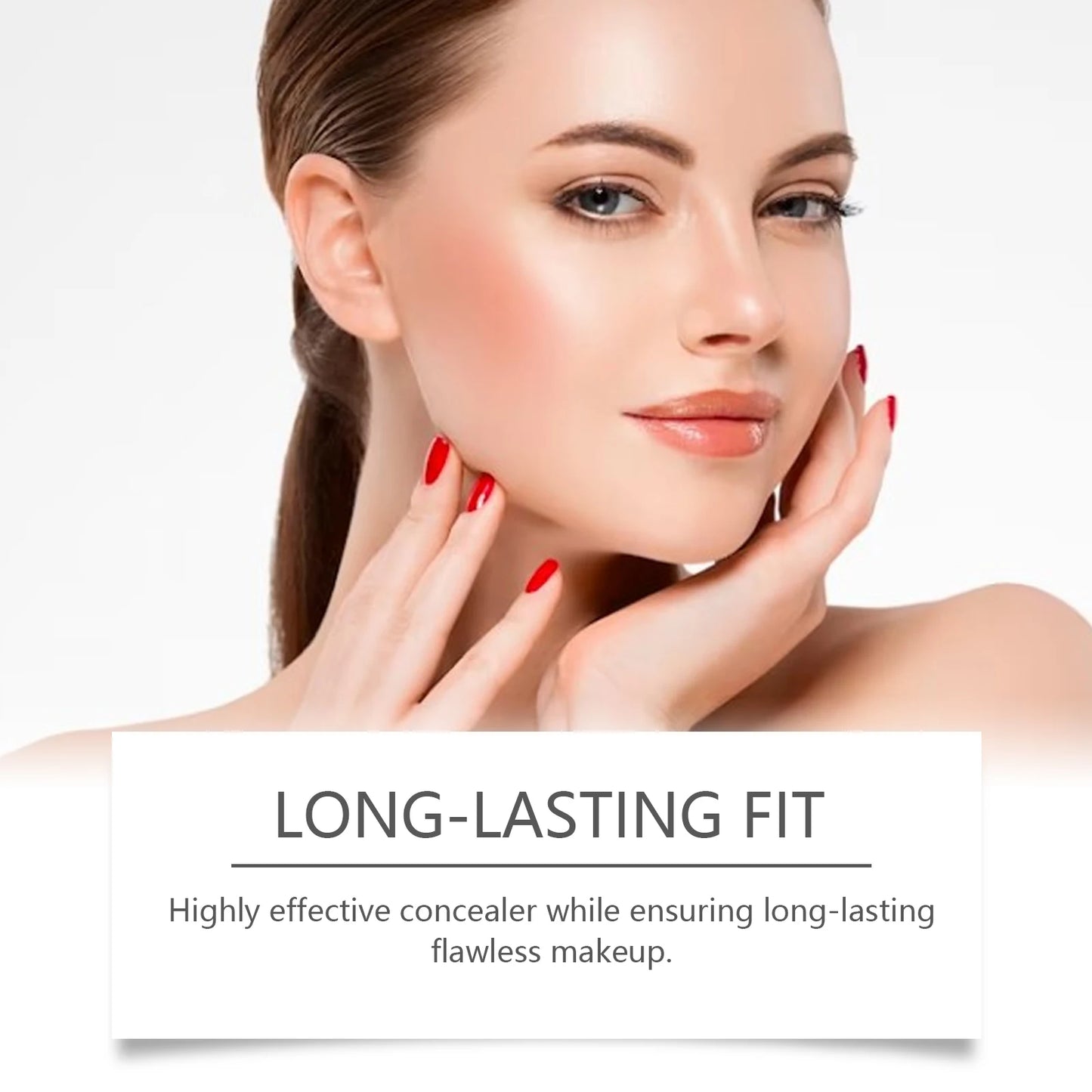 Facial Foundation Full Coverage Matte Oil Control Sweatproof Palette