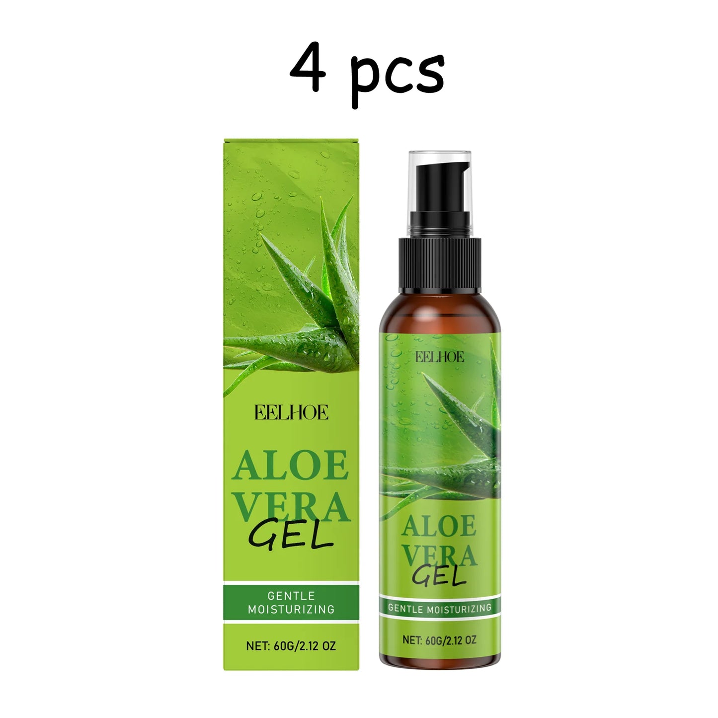 Eelhoe Aloe Vera Gel Moisturizing For Redness And Sunburn Relief