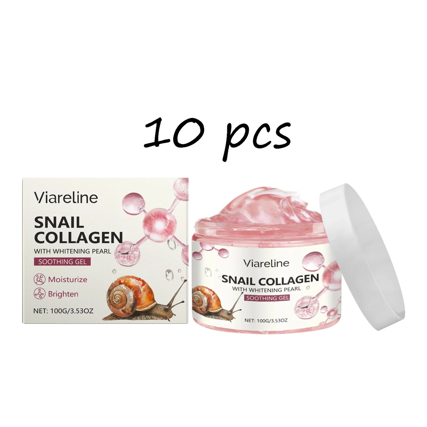 Viareline Moisturizing Face Gel For Hydration And Smoothing