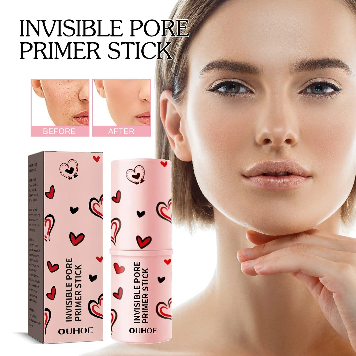 Ouhoe Invisible Pore Makeup Waterproof Concealer All Day Coverage