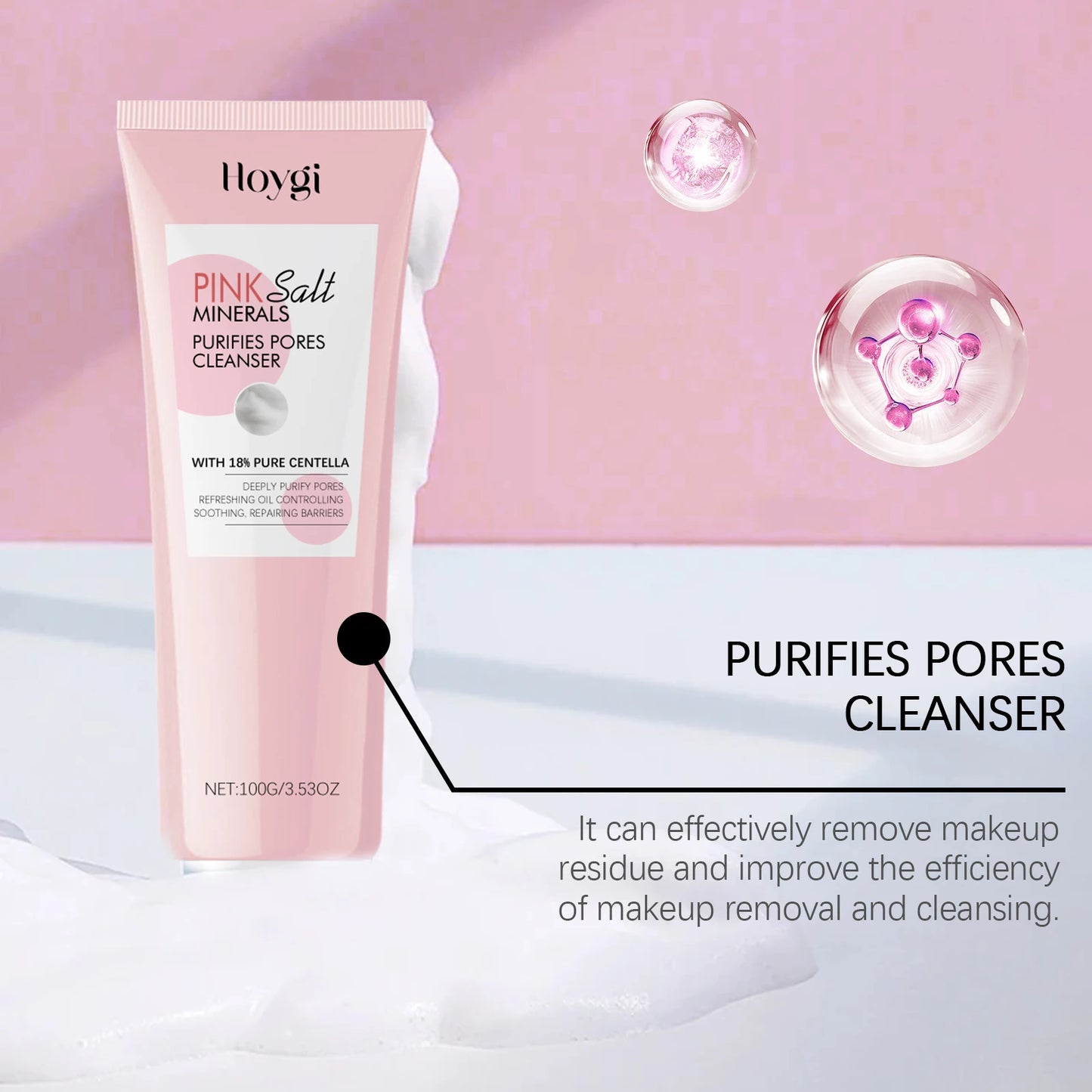Hoygi Clean Pores Facial Cleanser Hydrating Oil Control