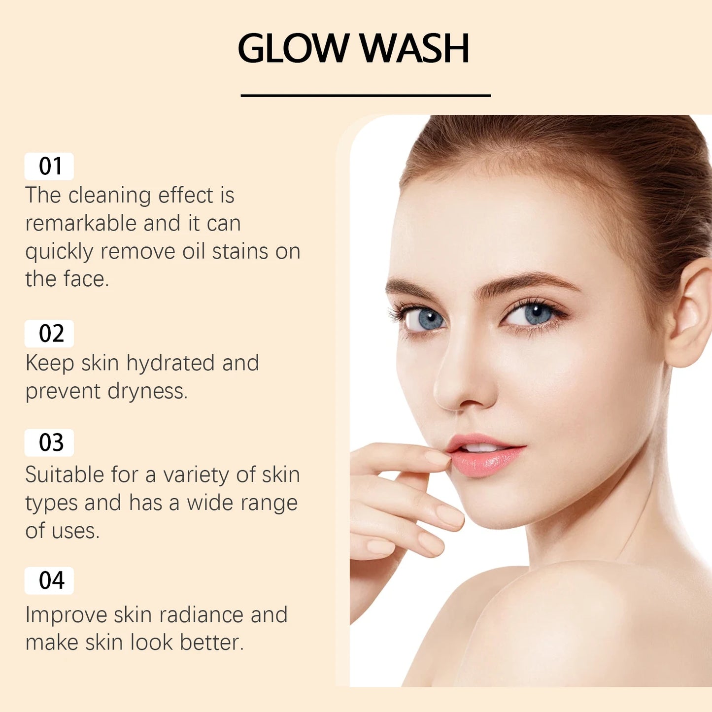 Hoygi Turmeric Face Wash Cleanser For Glow And Hydration