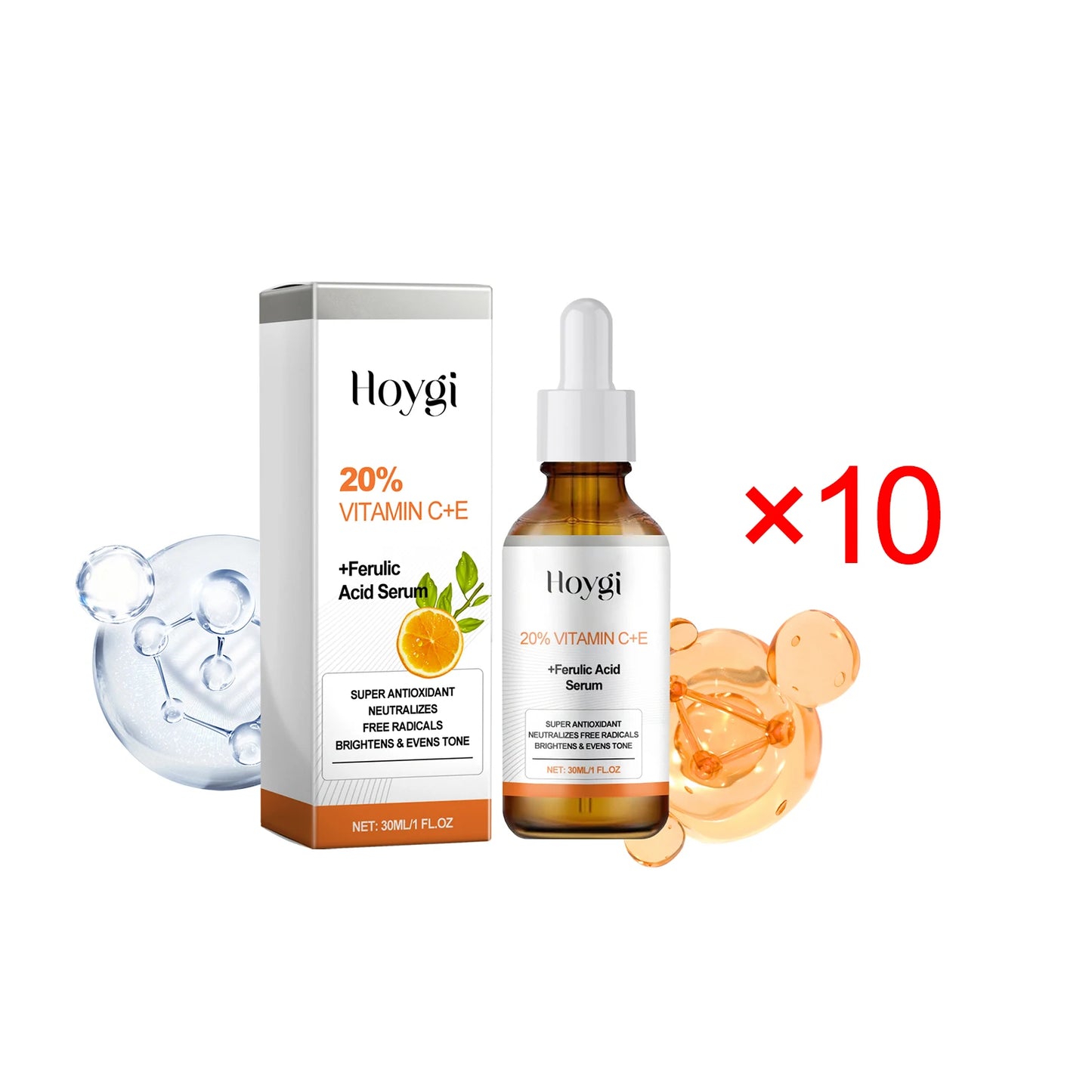 Hoygi Vitamin C E Ferulic Facial Serum for Pigmentation Reduction