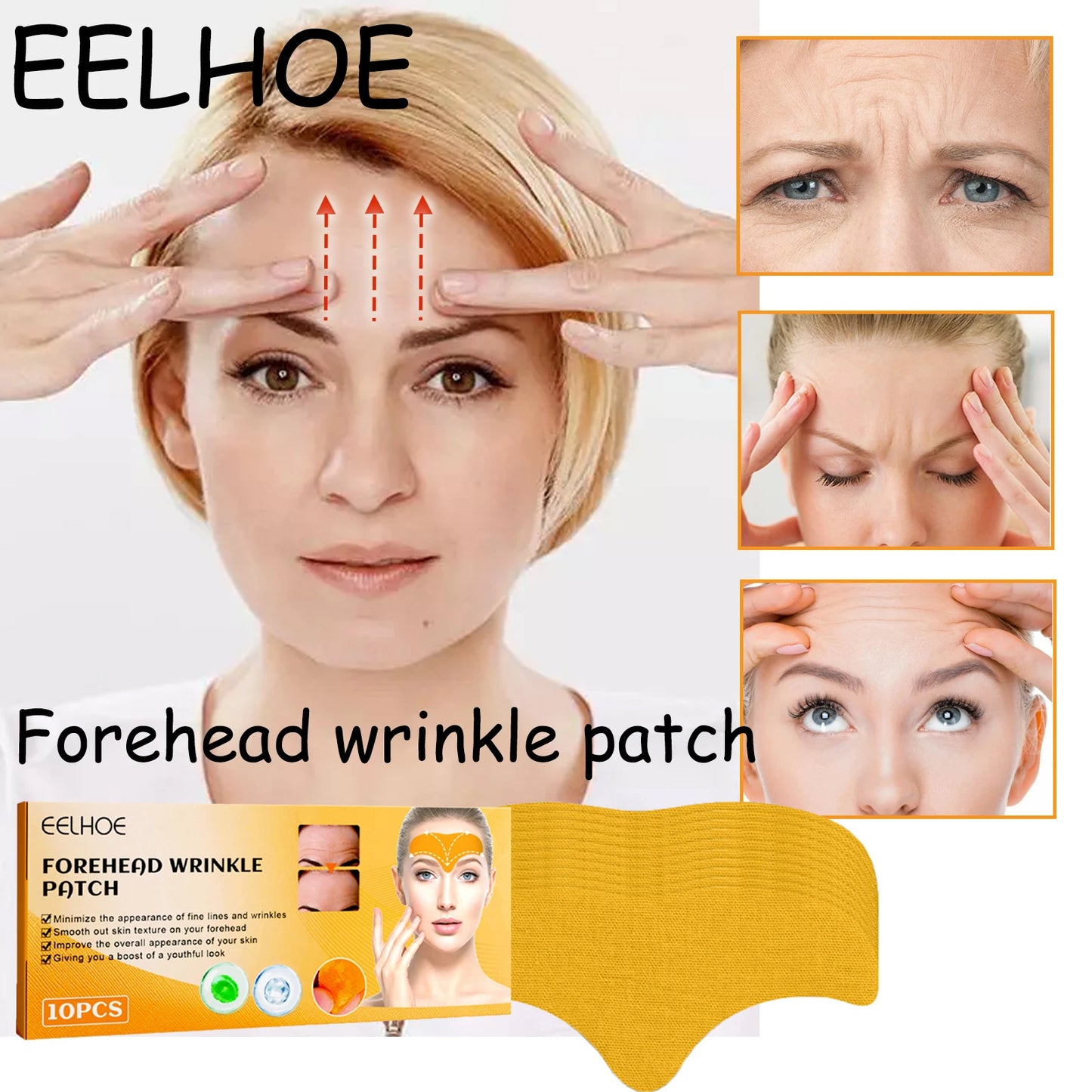 Eelhoe Forehead Wrinkle Patch for Firming and Hydration
