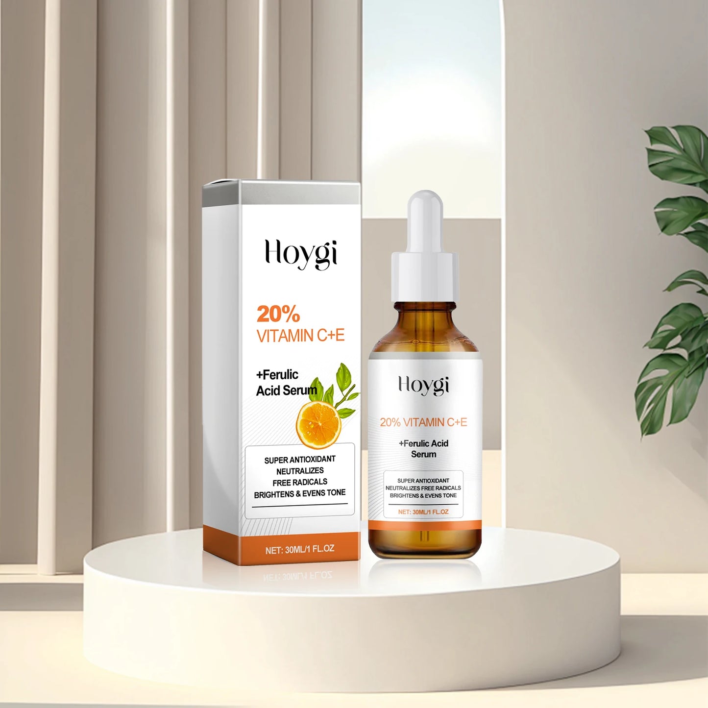 Hoygi Vitamin C E Ferulic Facial Serum for Pigmentation Reduction