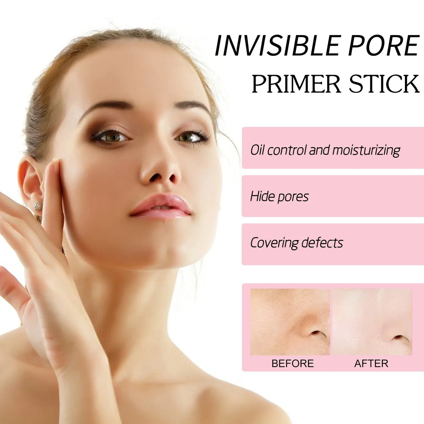 Ouhoe Invisible Pore Makeup Waterproof Concealer All Day Coverage