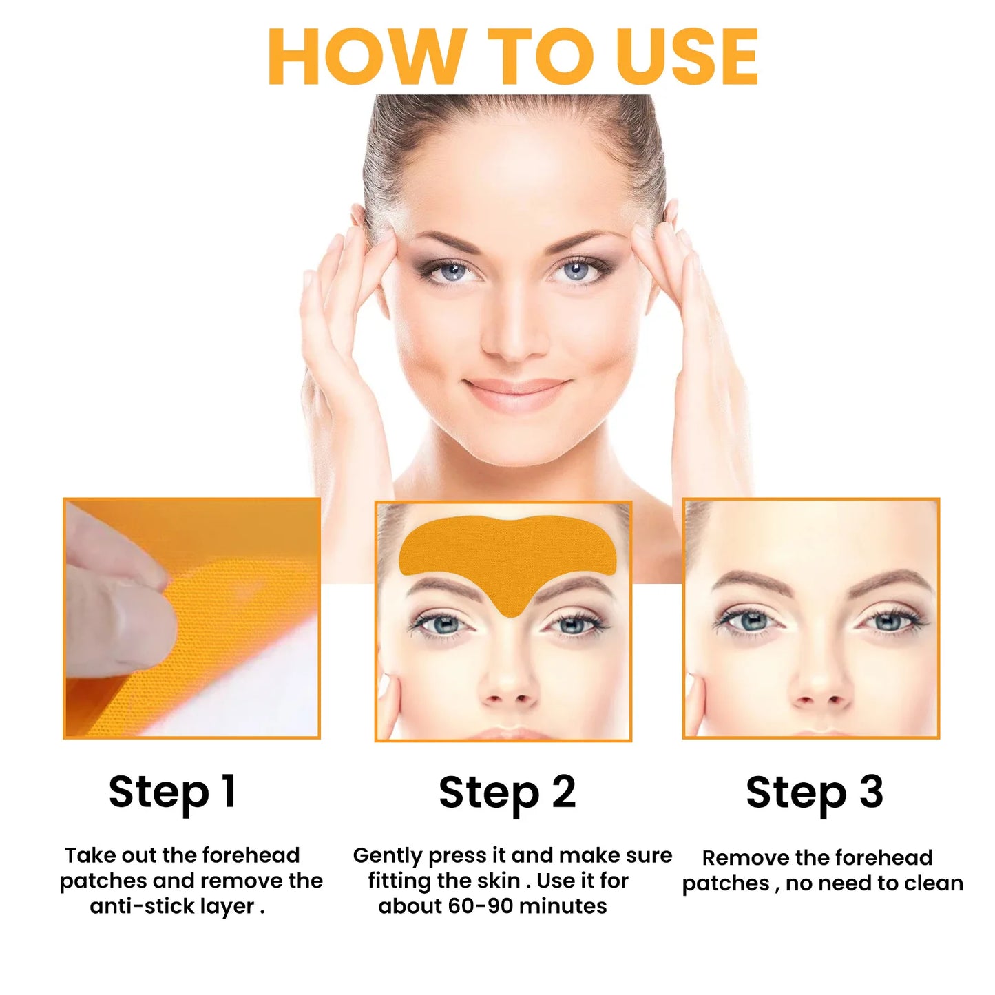 Eelhoe Forehead Wrinkle Patch for Firming and Hydration