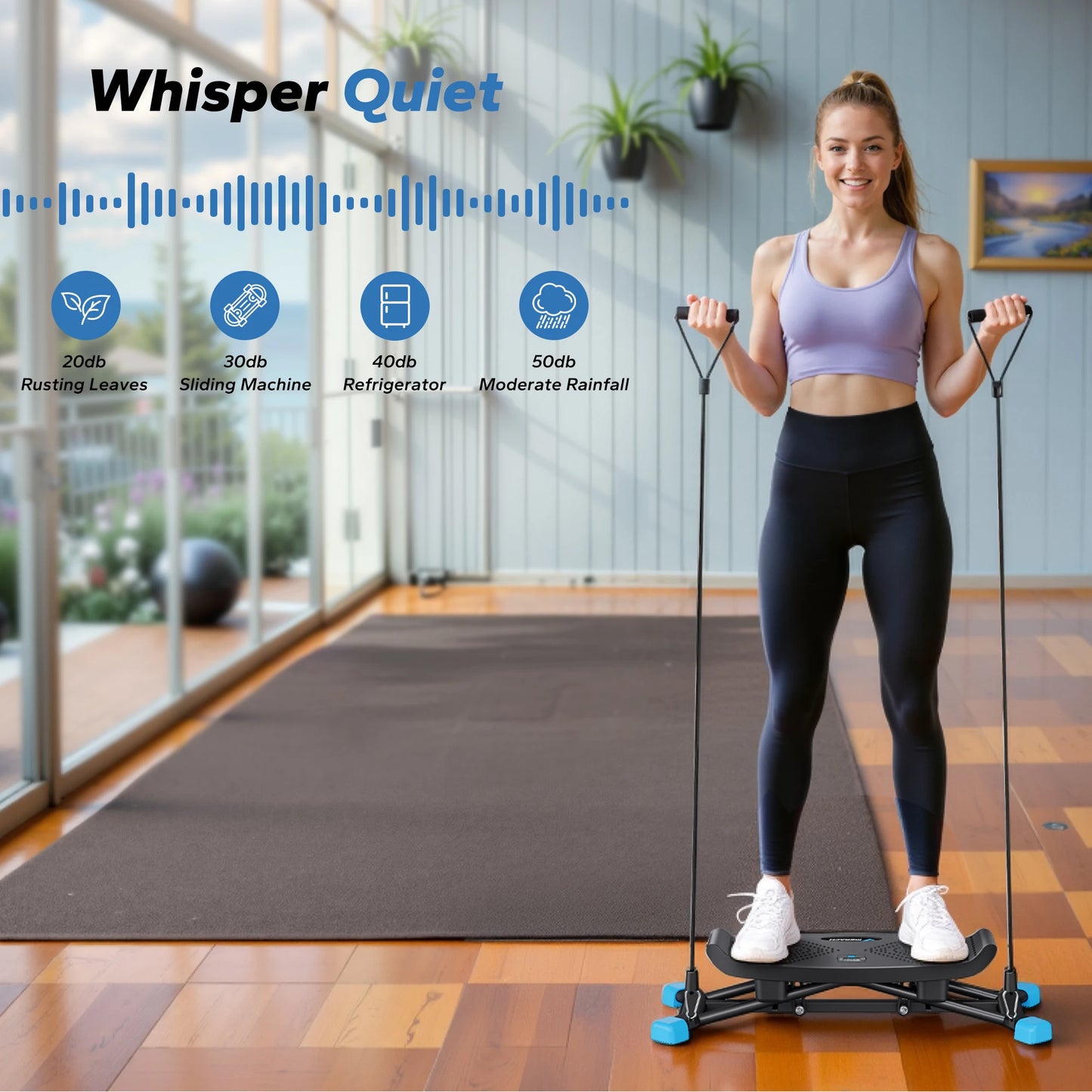 Merach Ski Training Fitness Machine Leg Cardio Workout