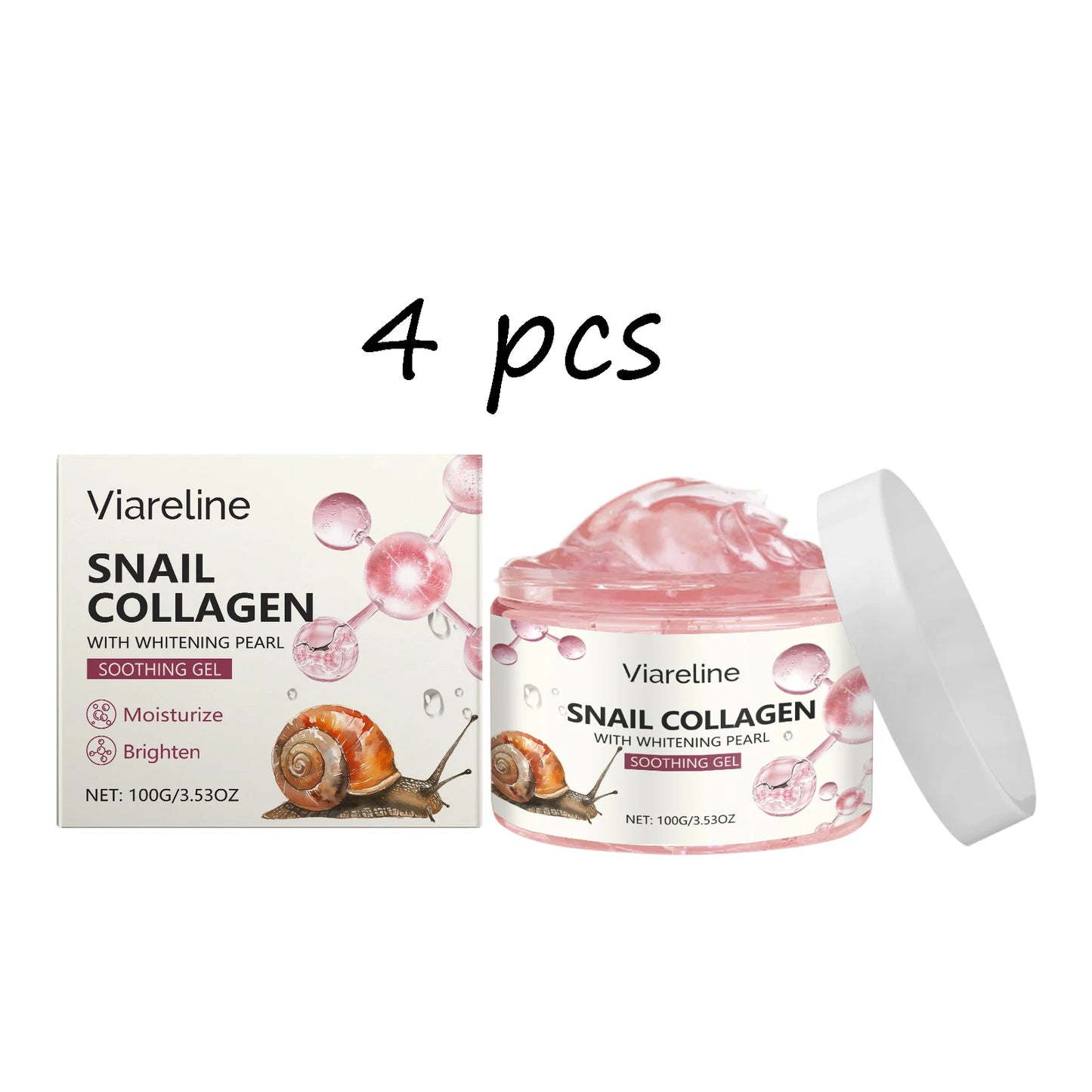 Viareline Moisturizing Face Gel For Hydration And Smoothing
