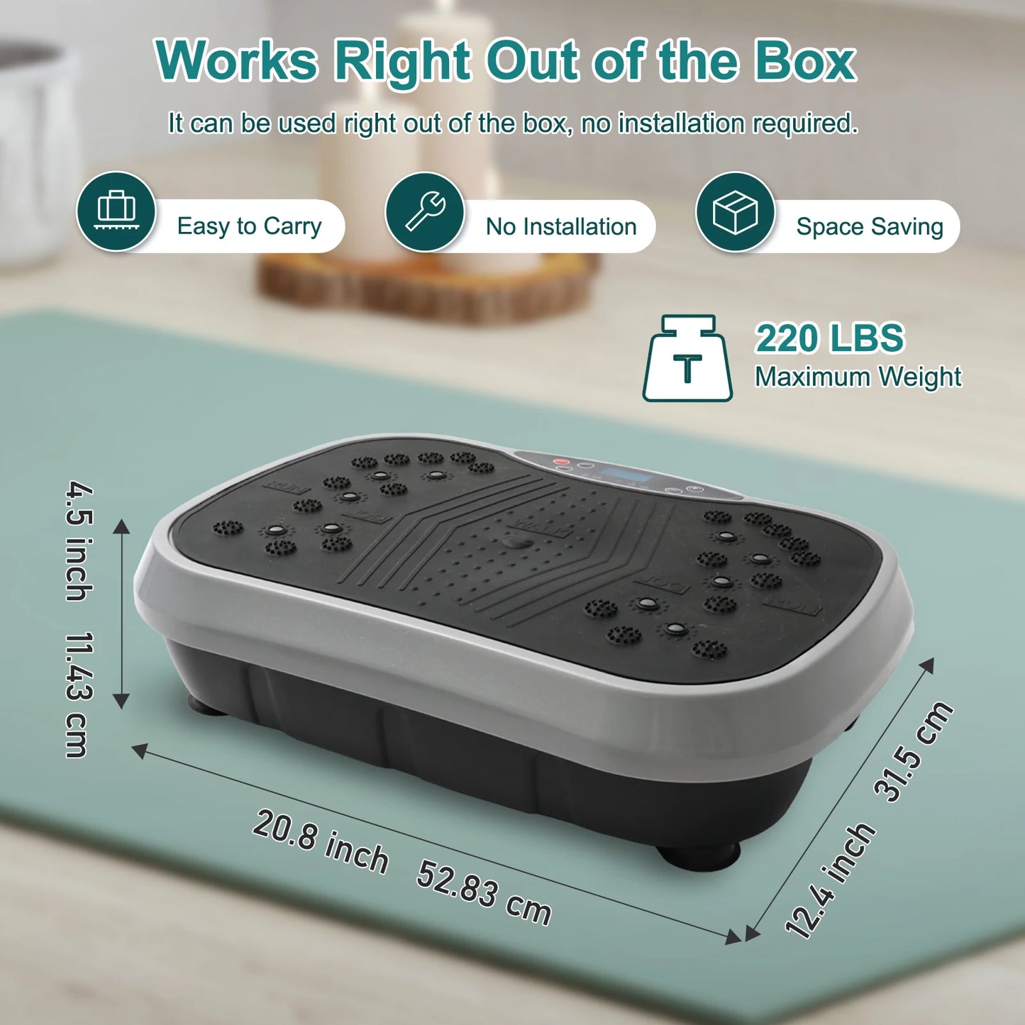 N Vibration Plate Exercise Machine For Whole Body Workout