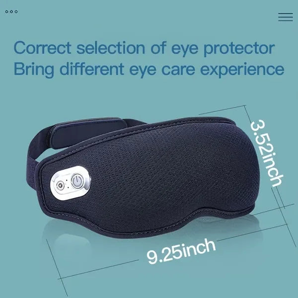 Rechargeable Heating Eye Massager With Hot And Cold Relief