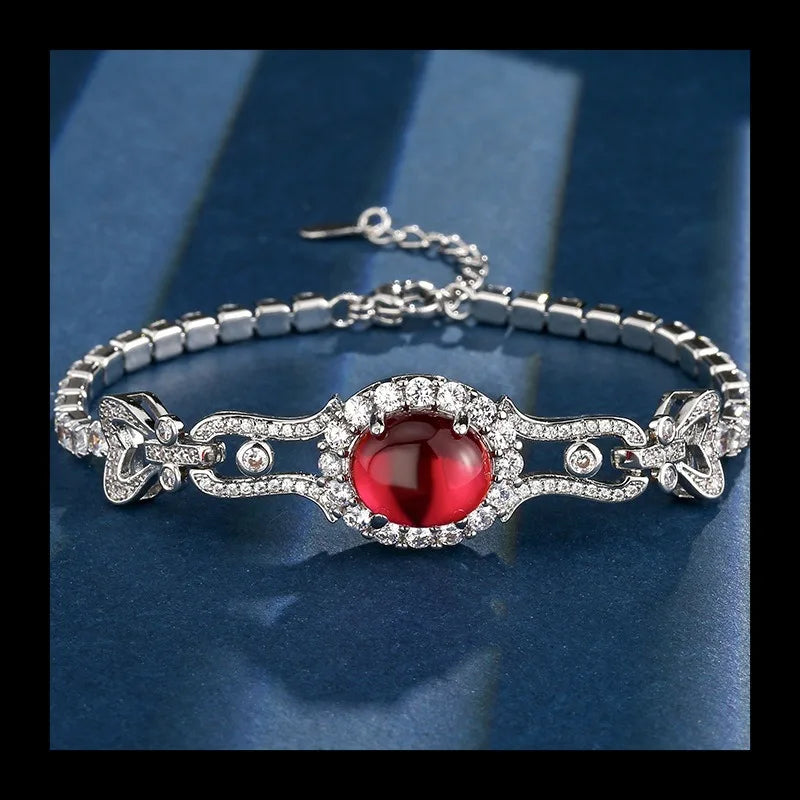 Retro Fluorescent Temperament Metal Bracelet Accessory