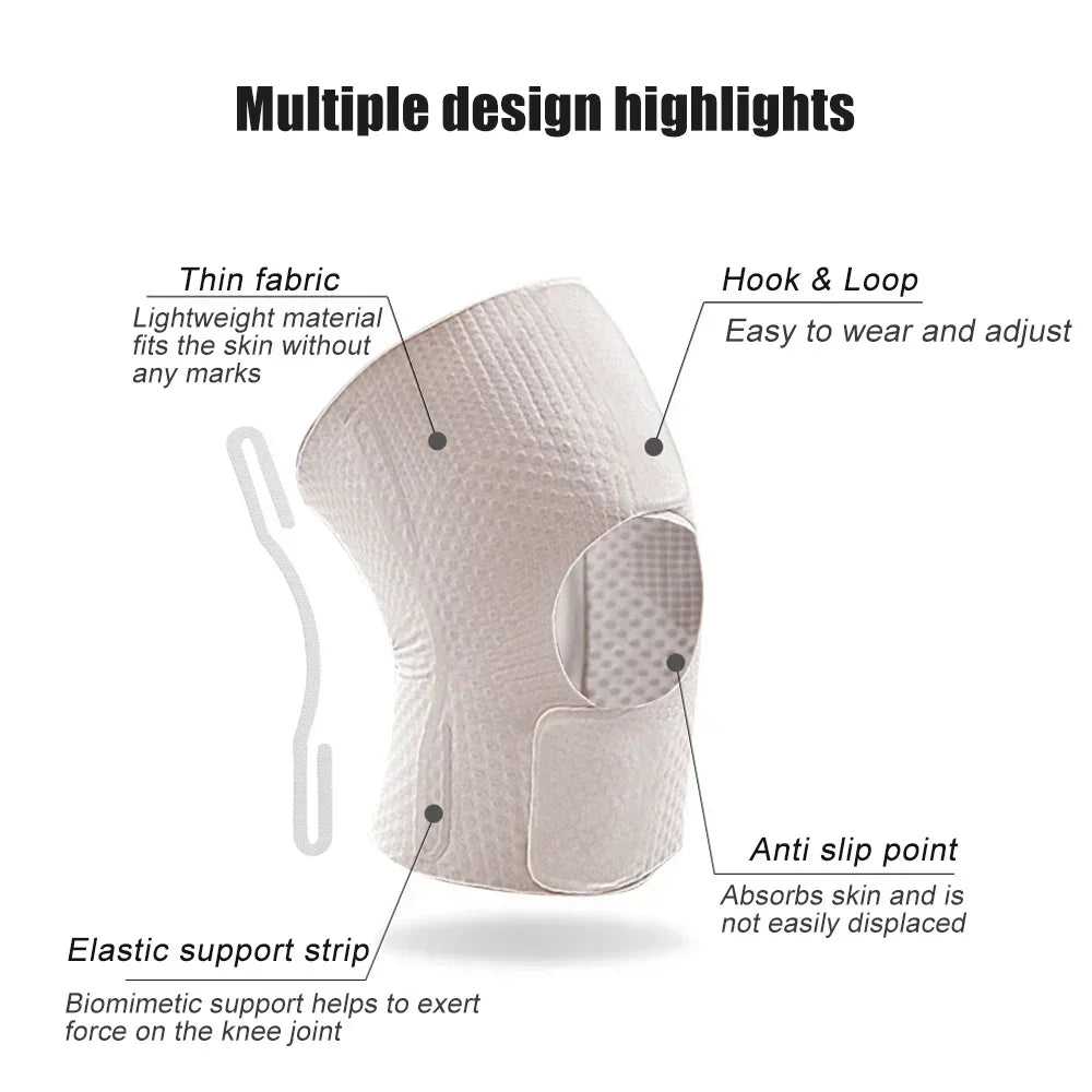 Knee Brace With Side Stabilizer For Pain Relief And Recovery