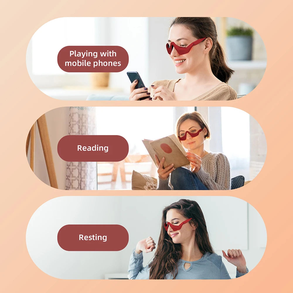 Foreverlily Eye Fatigue Relief Under Eye Glasses Massager