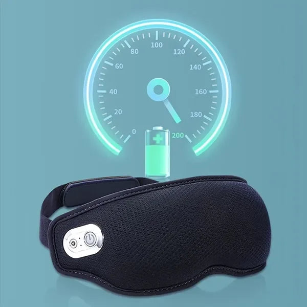 Rechargeable Heating Eye Massager With Hot And Cold Relief