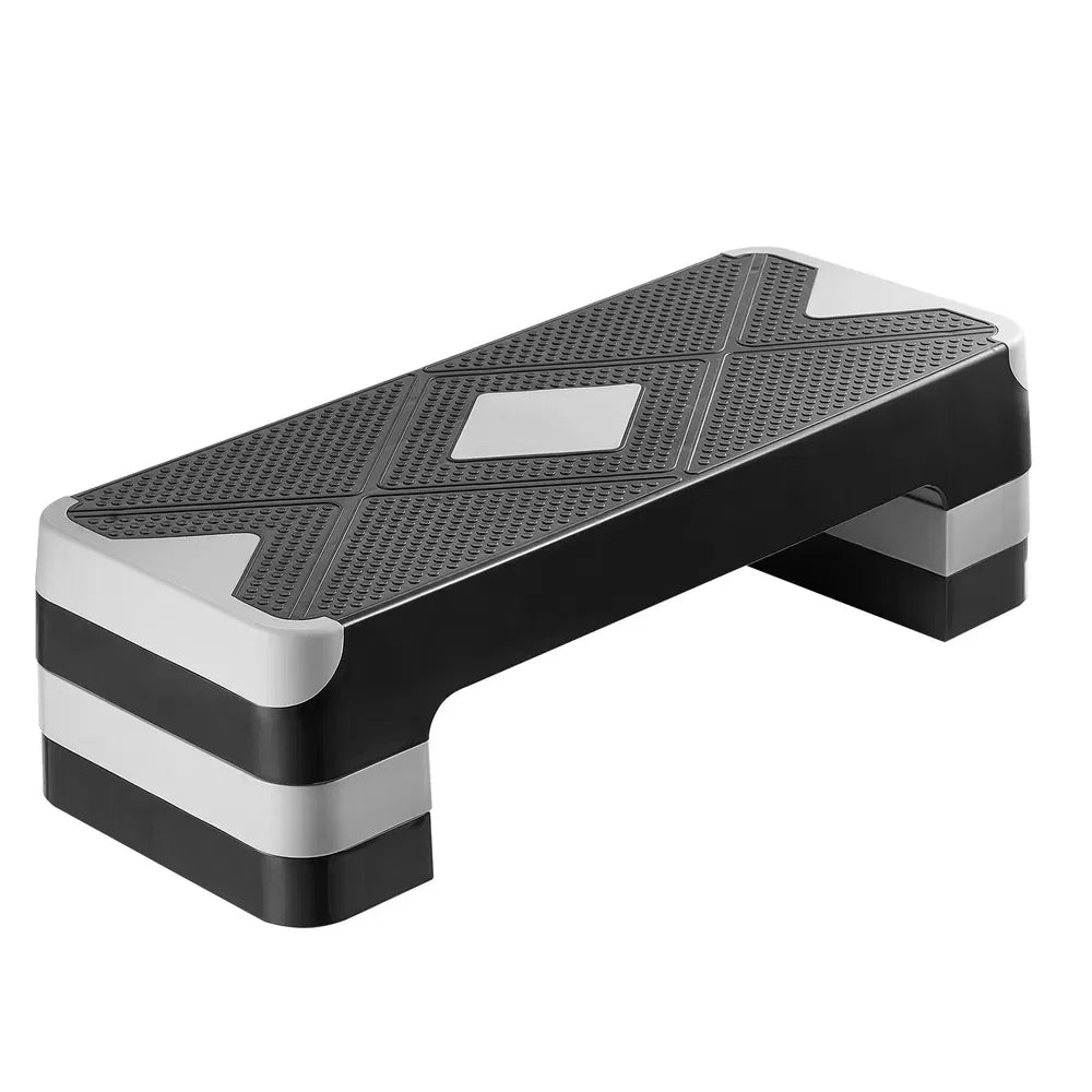 AeroExercise  28-Inch Adjustable Workout Stepper, Non-Slip Home Gym Cardio Trainer
