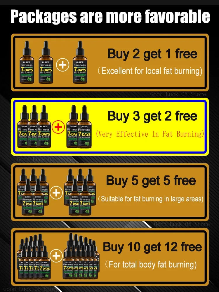 Ouhoe Slimming Oil for Fast Fat Burning and Weight Loss
