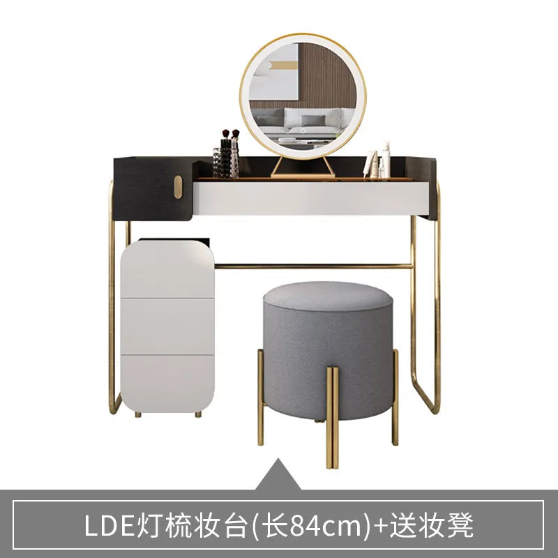 Dutrieux Nordic Makeup Table Vanity for Home Office Decor