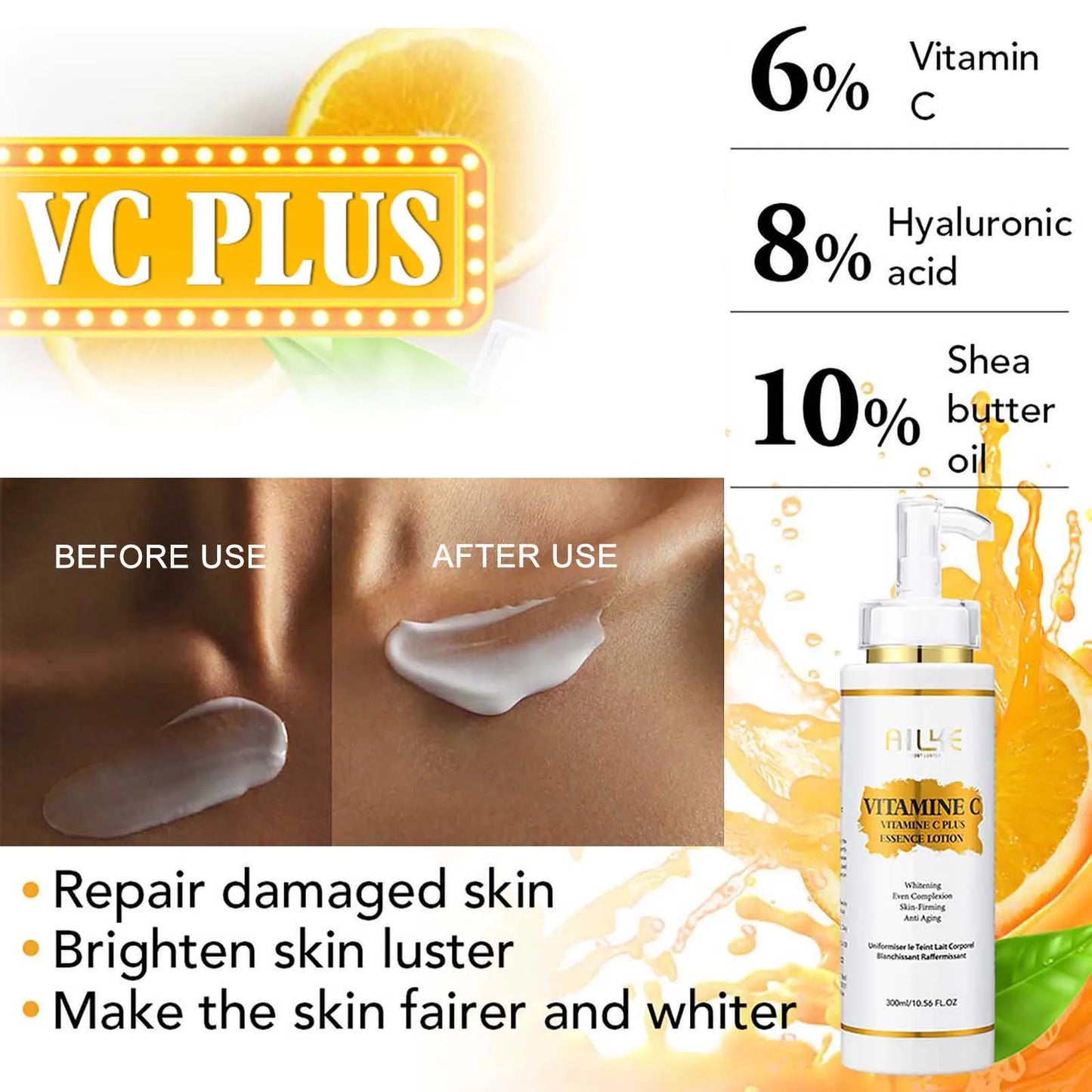 KYLIEFIT Vitamin C Skin Care Cleanser For Brightening Dark Spots